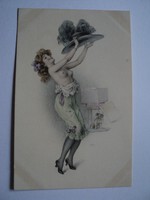 M. M. Vienne erotikus képeslap II.