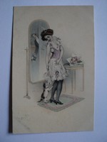M. M. Vienne erotikus képeslap