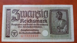 Németország, 20 Reichsmark 1940