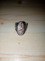 Antik orosz ezüst gyűrű