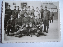 I. világháborús katonai fotó csoportkép