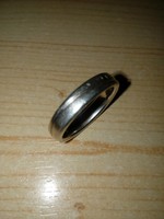 Különleges ezüst karikagyűrű