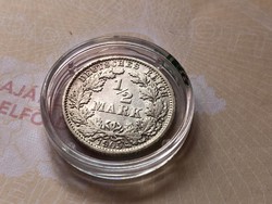 1905"F" ezüst 1/2 márka 2,777 gramm 0,900