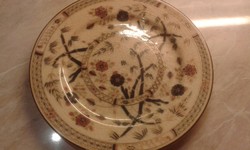 Antik fajansz Zsolnay lapos tányér