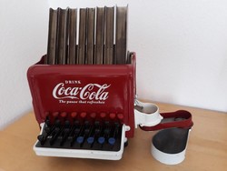 Antik Coca Cola Pénztárgép és Cent Visszaadó 