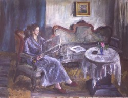 Orosz Gellért eredeti festménye