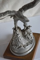 Régi turul madár szobor (alumínium) 