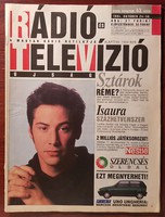 KEANU REEVES Rádió és televízió újság, Október 1994. Nagyon ritka.