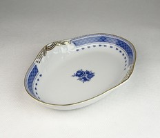 0U729 Kék fehér portugál porcelán tálka