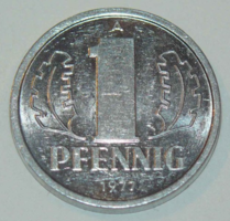 1 Pfennig - Kelet-Németország - 1977.