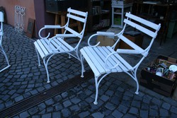 Kerti székek az 1900-as évek elejéről  -  párban  eladóak
