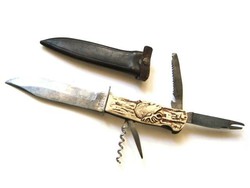 Solingen vadásztőr Decora Hunting Knife DBGM antik kés