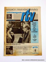 1993 március 29 április 4  /  RTV  /  Régi ÚJSÁGOK KÉPREGÉNYEK MAGAZINOK Szs.:  8661