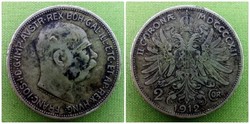 	Ferenc József ezüst 2 korona 1912/id 119/