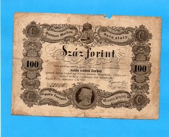 Ritka Kossuth 100 Forint  1848 