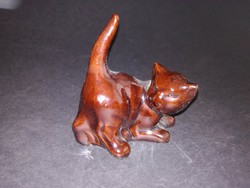 Antik kerámia macska figura - EP