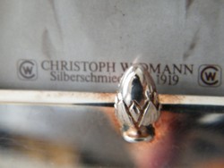 Ezüstözött vagy ezüst asztali képkeret (Cristoph Widmann)