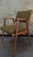 Eredeti skandináv stílusú retro / mid century karfás szék , íróasztal szék