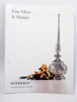 Sothebys : Ezüst tárgyak  árverési katalógus 1998