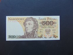 500 zloty 1982 Lengyelország UNC 