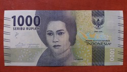 Indonézia 1000 Rupia UNC 2017