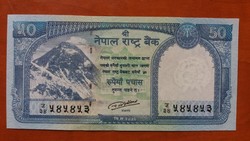 Nepál 50 Rupia UNC 2015