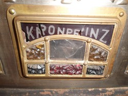  KRONPRINZ  - petróleumfőző - kb.100 éves - Osztrák -  esetleg öregebb -  üveg ajtó 39 x 30 x 25 cm