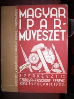 Magyar Iparművészet Berény, Bortnyik, MCP,  1933.