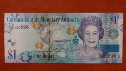 Kajmán-szigetek 1 Dollar 2018 UNC