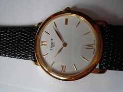 Állom szép eredeti TISSOT ÚJ modell nem használt olcsón ffi öltöny óra