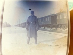  fotó negatív VII.katona betegszállító vonat