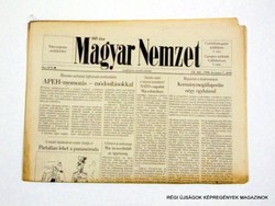 1998 december 7  /  Magyar Nemzet  /  Régi ÚJSÁGOK KÉPREGÉNYEK MAGAZINOK Szs.:  8621