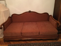 Neobarokk kanapé, ágy