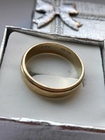 Ritkaság "SILGO" arany karika gyűrű (jelzett)