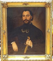 Gyurkovics Károly /1810-1874/:Fiatal nemes portréja,1867