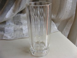 Régi vastag falú mércés üveg pohár