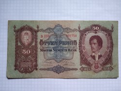 50  Pengő 1932 ! ( 2 )