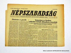 1968 február 15  /  NÉPSZABADSÁG  /  Régi ÚJSÁGOK KÉPREGÉNYEK MAGAZINOK Szs.:  8647