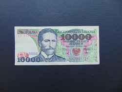 10000 zloty 1988 Lengyelország