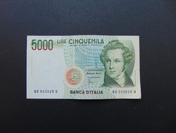 5000 lira 1985 Olaszország