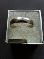Ezüst karika gyűrű  2db