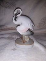 Zsolnay Sinkó flamingó 