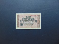 1 reichsmark 1940 Horogkeresztes bankjegy 