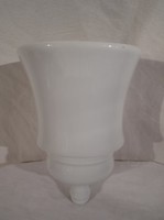 Porcelán - falikaspó - JELZETT - Német  - 17 x 11 cm vakító fehér - vastag - tökéletes állapot