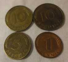 Német pénz - érme, 1981 (NSZK, Pfennig)