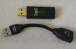 Audioquest Dragonfly Black 1.5 USB DAC /DA konverter/+ Dragontail kábel áron alul eladó!