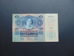 50 korona 1914 Felülbélyegzés nélkül