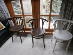 2 db karfás natúr eredeti thonet szék
