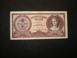 1 milliárd  pengő 1946 Extraszép!