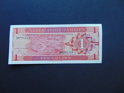 1 gulden 1970 Holland - Antillák Hajtatlan bankjegy